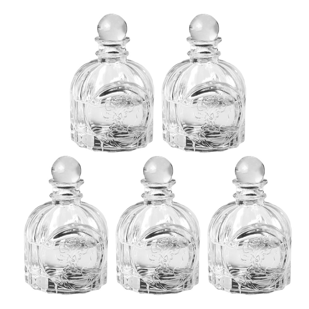 Home Fragrance Diffusers - 5 세트 향수병 투명 프랑스 스타일