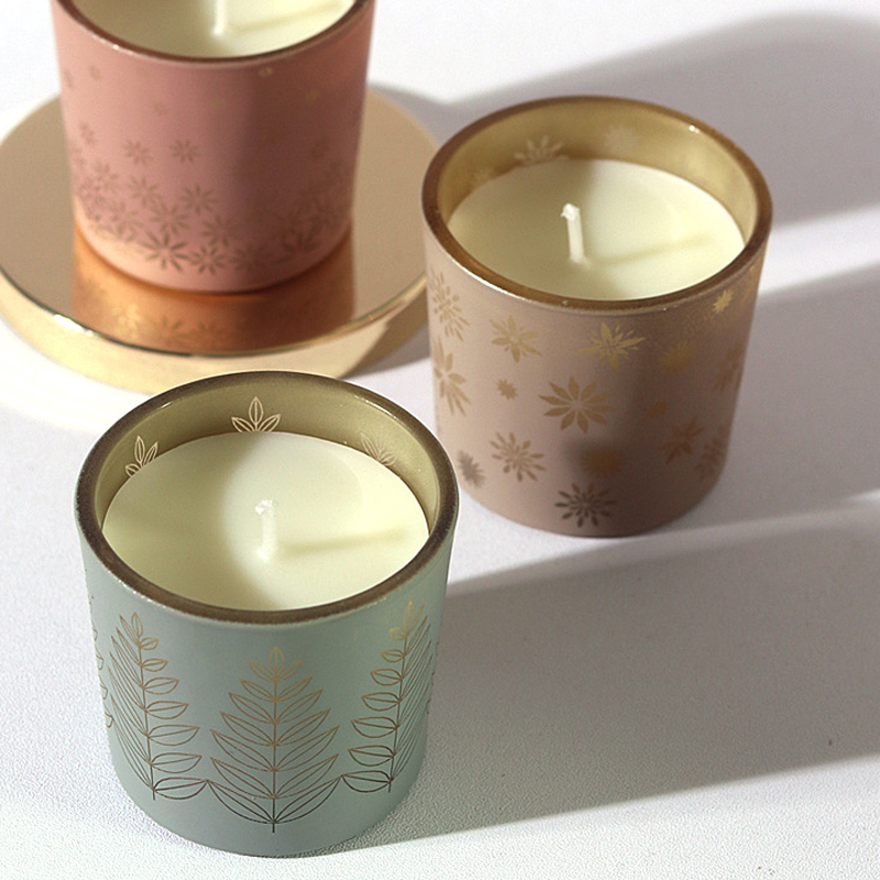Home Fragrance Jar - 다채로운 세라믹 양초 창의적인 홈 프래그런스