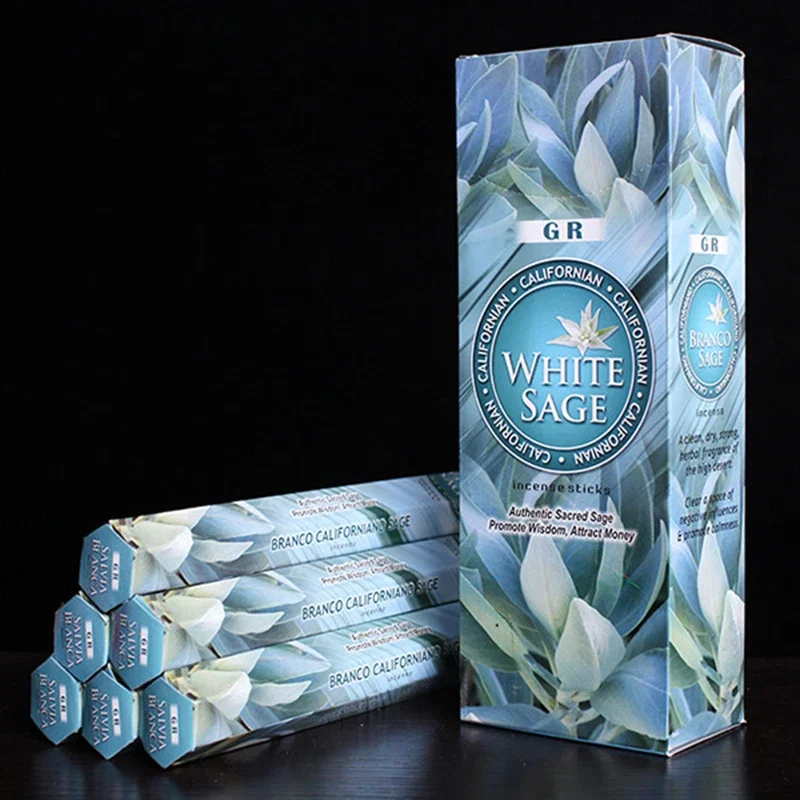 Home Fragrance White Jasmine - 가정용 화이트 세이지 라벤더 향 스틱,