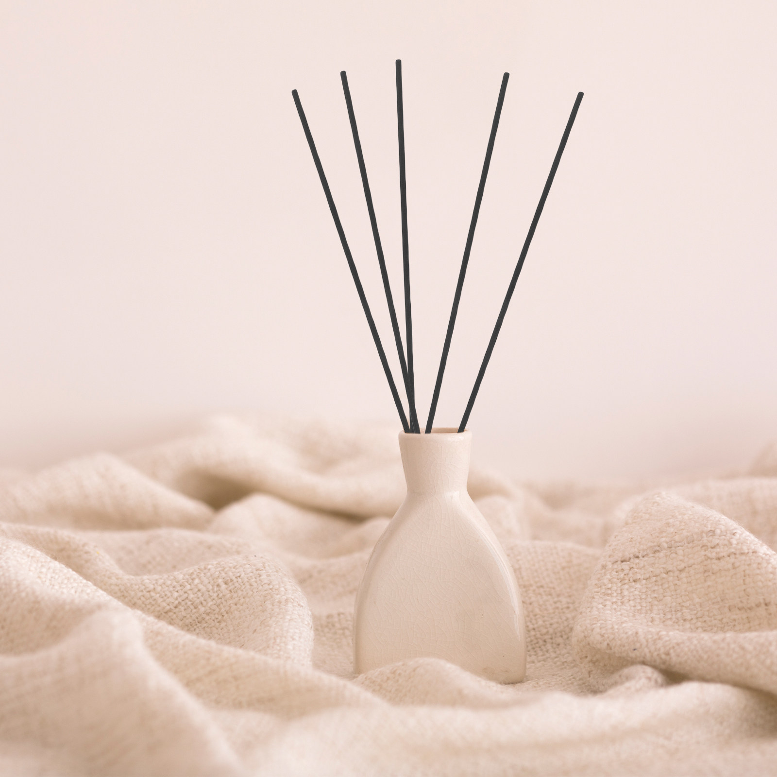 Home Fragrance Diffusers - 100개입 섬유 리드 디퓨저 스틱 블랙