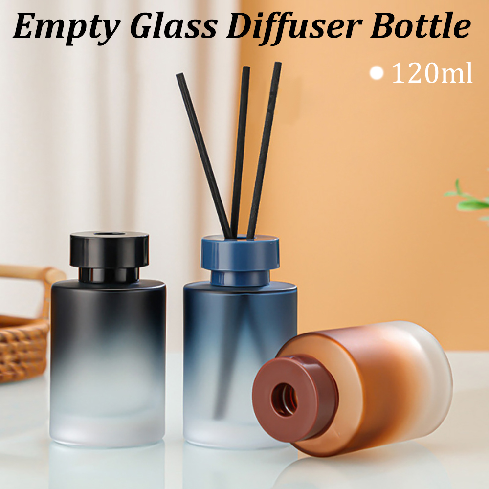 Home Fragrance Jar - 120ML 빈 유리 디퓨저 병 리필