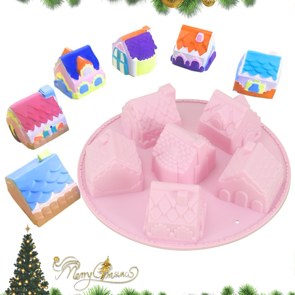 실리콘 6 구 진저브레드 하우스 몰드 케이크 장식, 라 - Home Fragrance Gingerbread 리뷰 및 가격