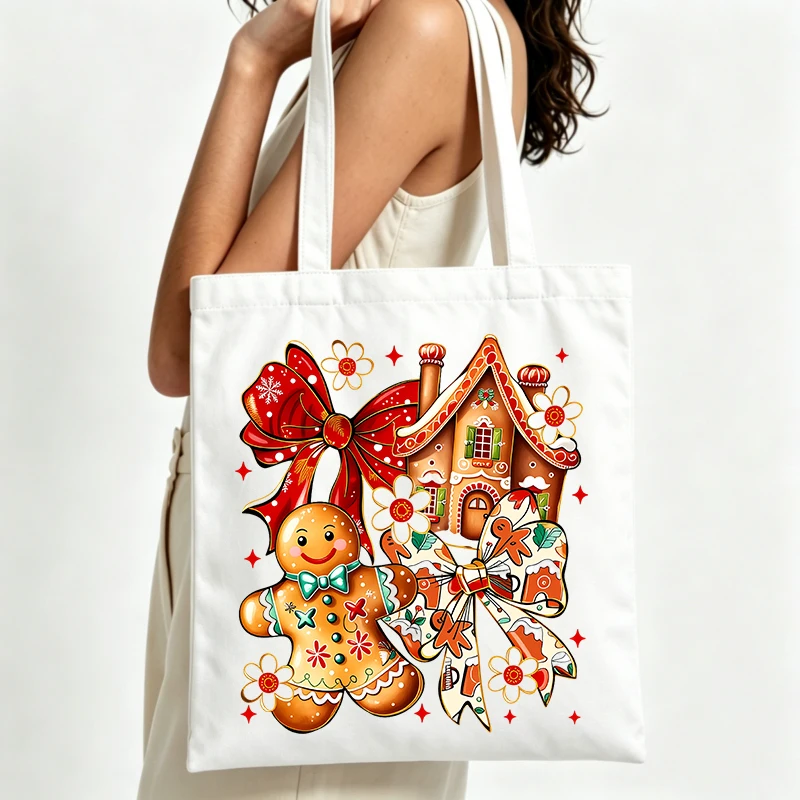 진저브레드 하우스와 맨 그래픽 캔버스 토트백, 휴일 쇼 - Home Fragrance Gingerbread 리뷰 및 가격