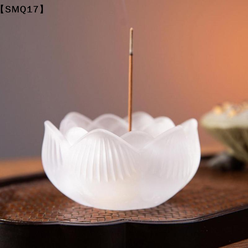 창의적인 크리스탈 유리 연꽃 향꽂이 홈데코 실내 방향제 - Home Fragrance Zen 리뷰 및 가격