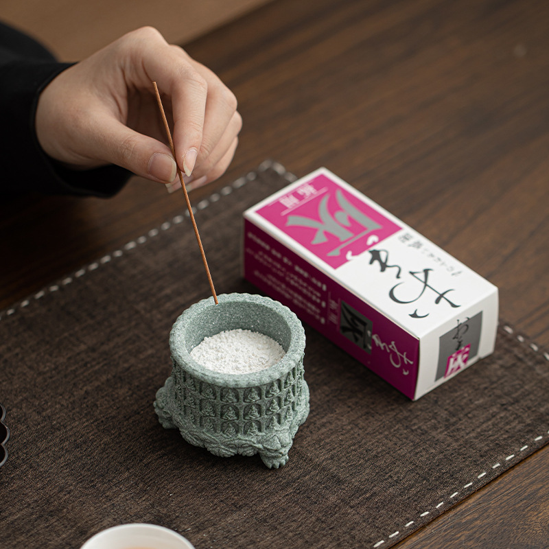 푸른 사암 천불연꽃 향꽂이 선실용 차상 장식품 향꽂이  - Home Fragrance Zen 리뷰 및 가격