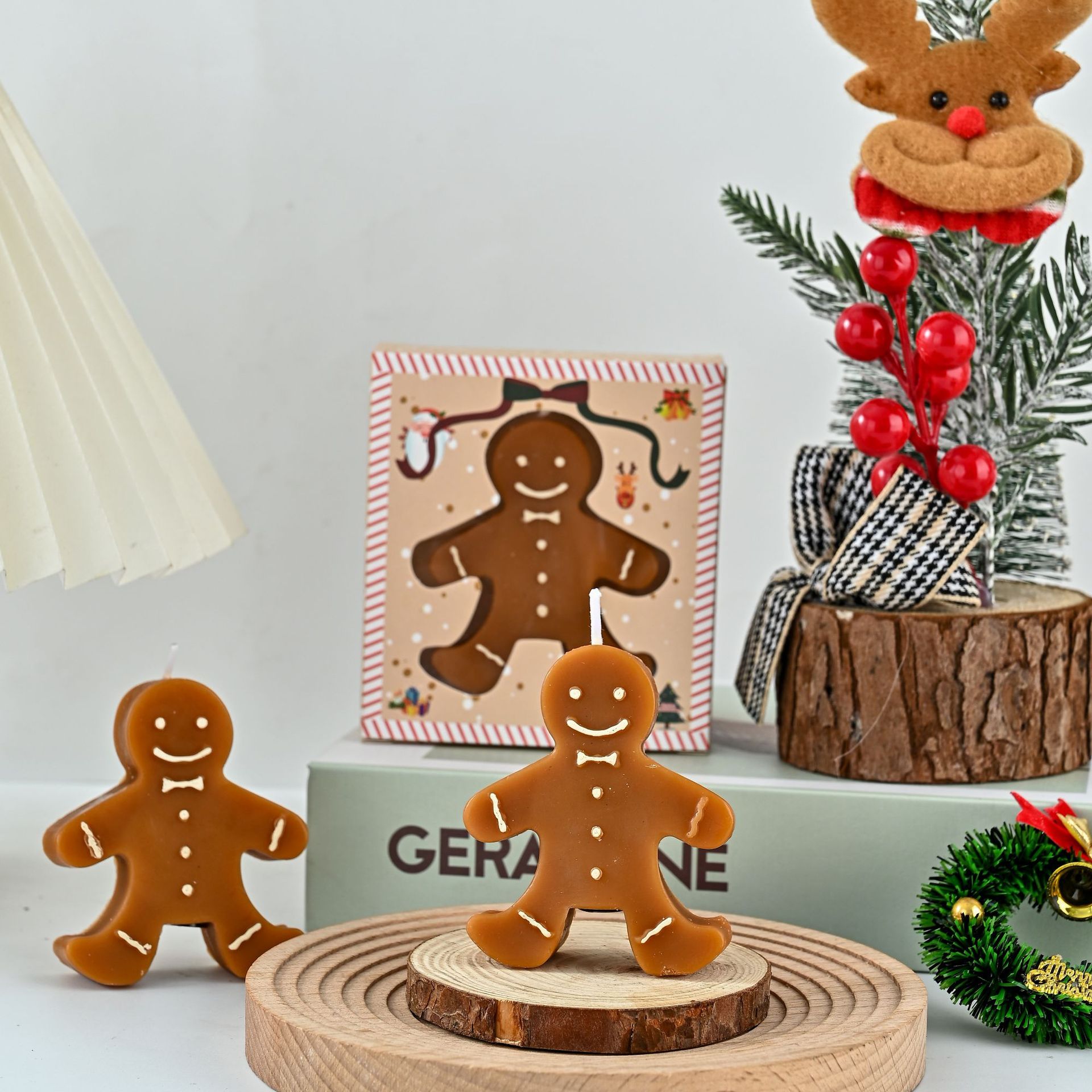 진저브레드맨 크리스마스 아로마테라피 캔들 선물 향기 모 - Home Fragrance Gingerbread 리뷰 및 가격