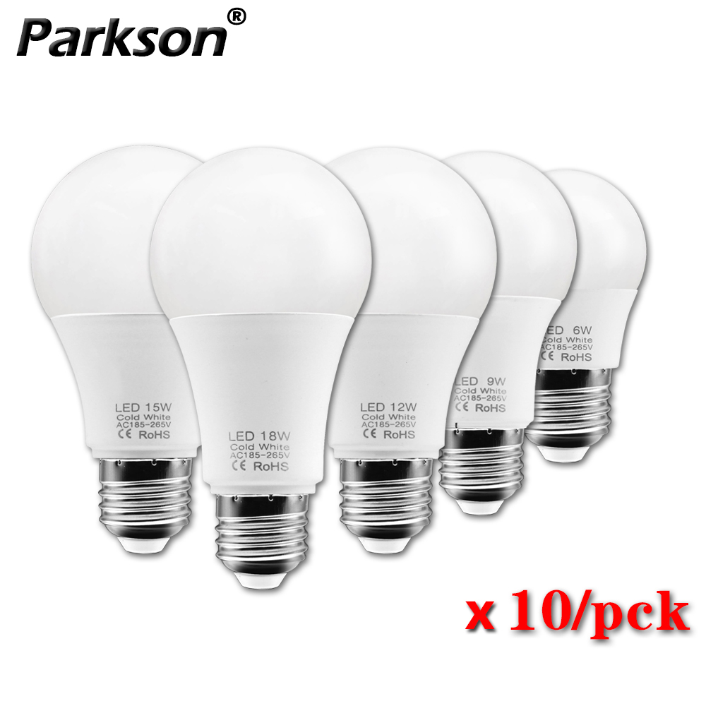 10pcs E27 LED 전구 220V 240V 18W - Philips Bulb Hue 리뷰 및 가격