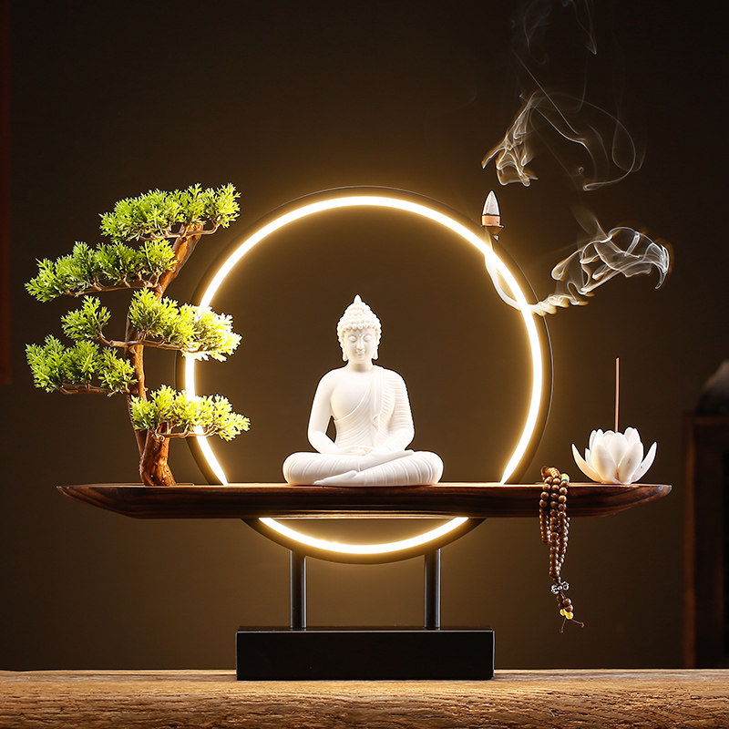 바쿠르 향꽂이 불상 향수 홈 프래그런스 향 불교 용품  - Home Fragrance Zen 리뷰 및 가격