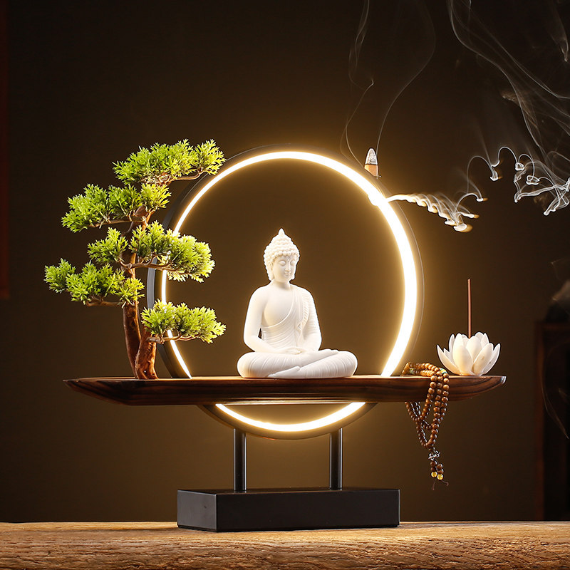 바쿠르 향꽂이 불상 향수 홈 프래그런스 향 불교 용품  - Home Fragrance Zen 리뷰 및 가격