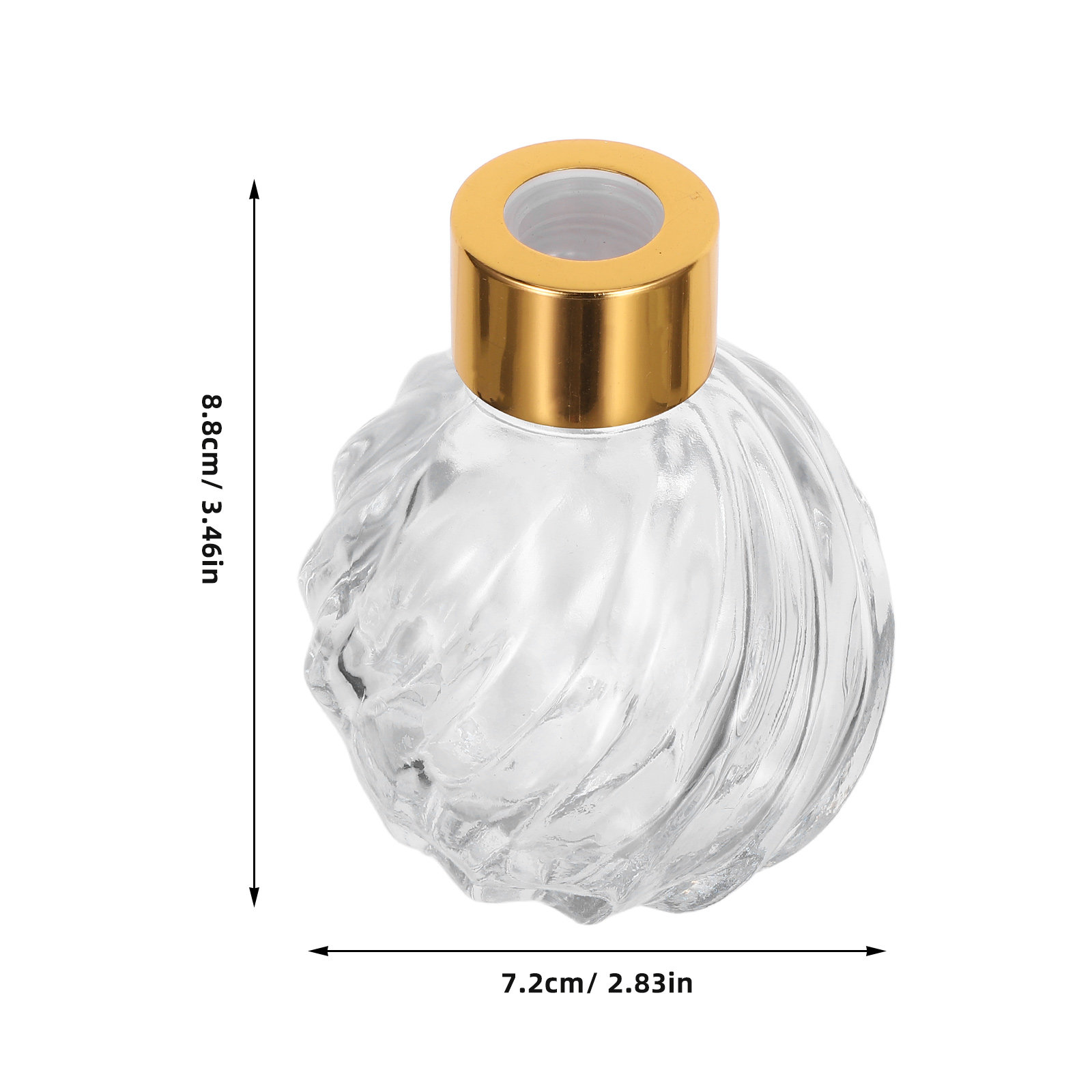 2Pcs 100Ml 투명 유리 빈티지 향수 디퓨저 병  - Home Fragrance Leather Diffuser 리뷰 및 가격