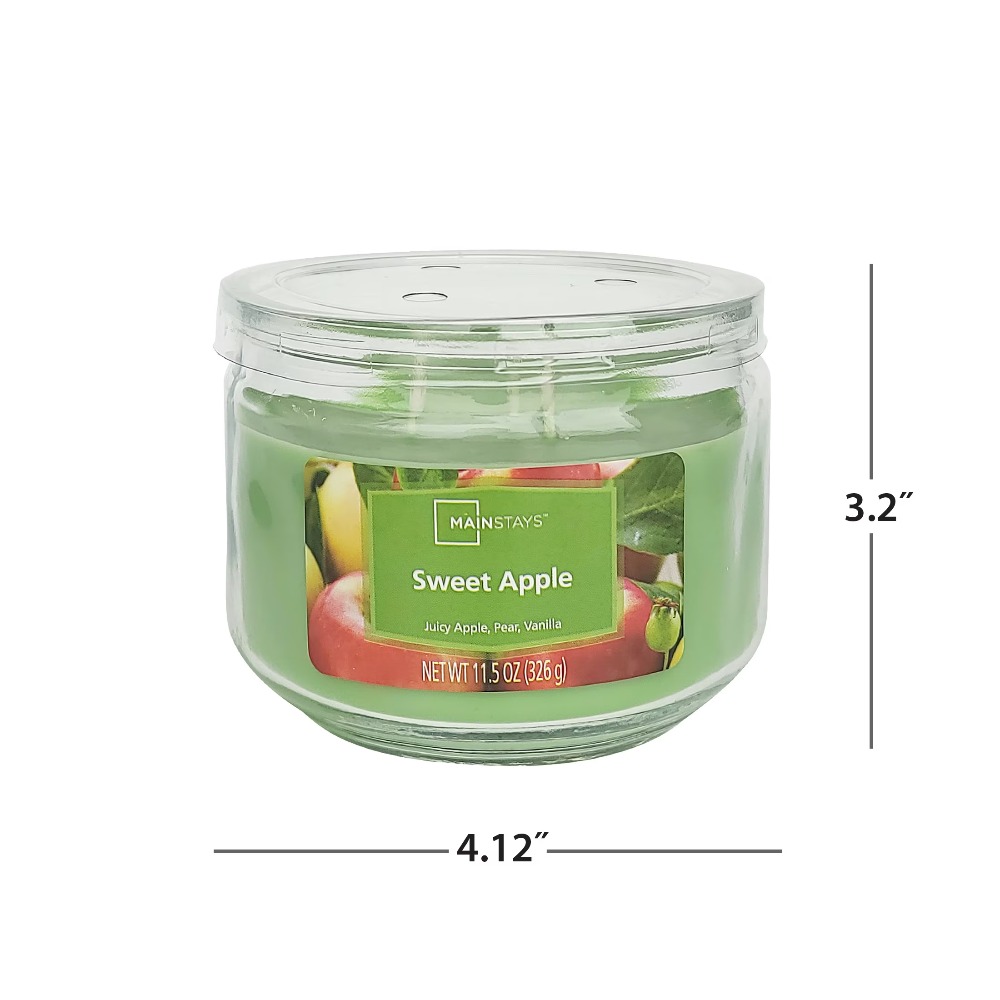 블루 글라스 항아리 양초, 달콤한 향, 그린, 11.5 - Home Fragrance Jar 리뷰 및 가격