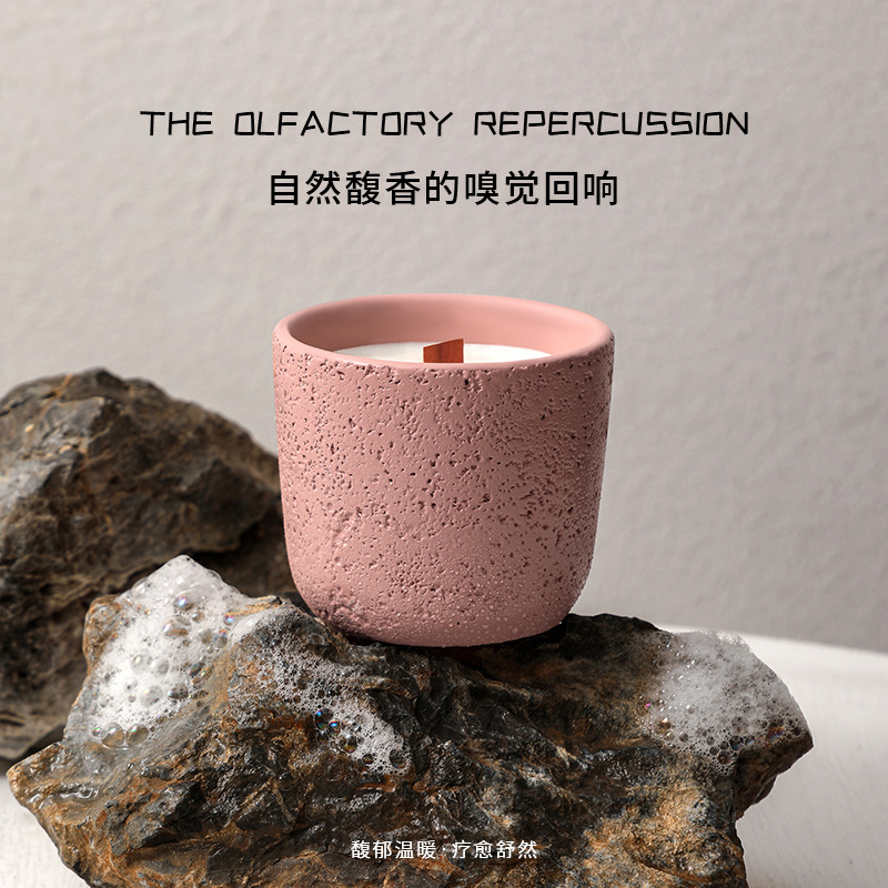 200g 아이슬란드 툰드라 시멘트 아로마 테라피 양초  - Home Fragrance Jar 리뷰 및 가격
