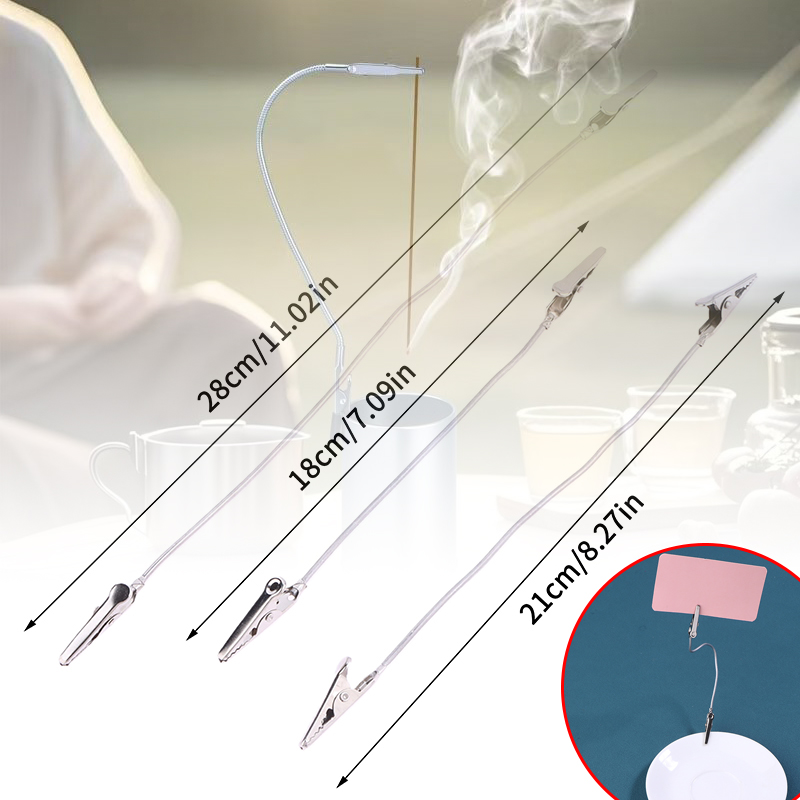 10Pcs 더블 헤드 금속 향 클립 모기 코일 홀더 향 - Home Fragrance Diffusers 리뷰 및 가격